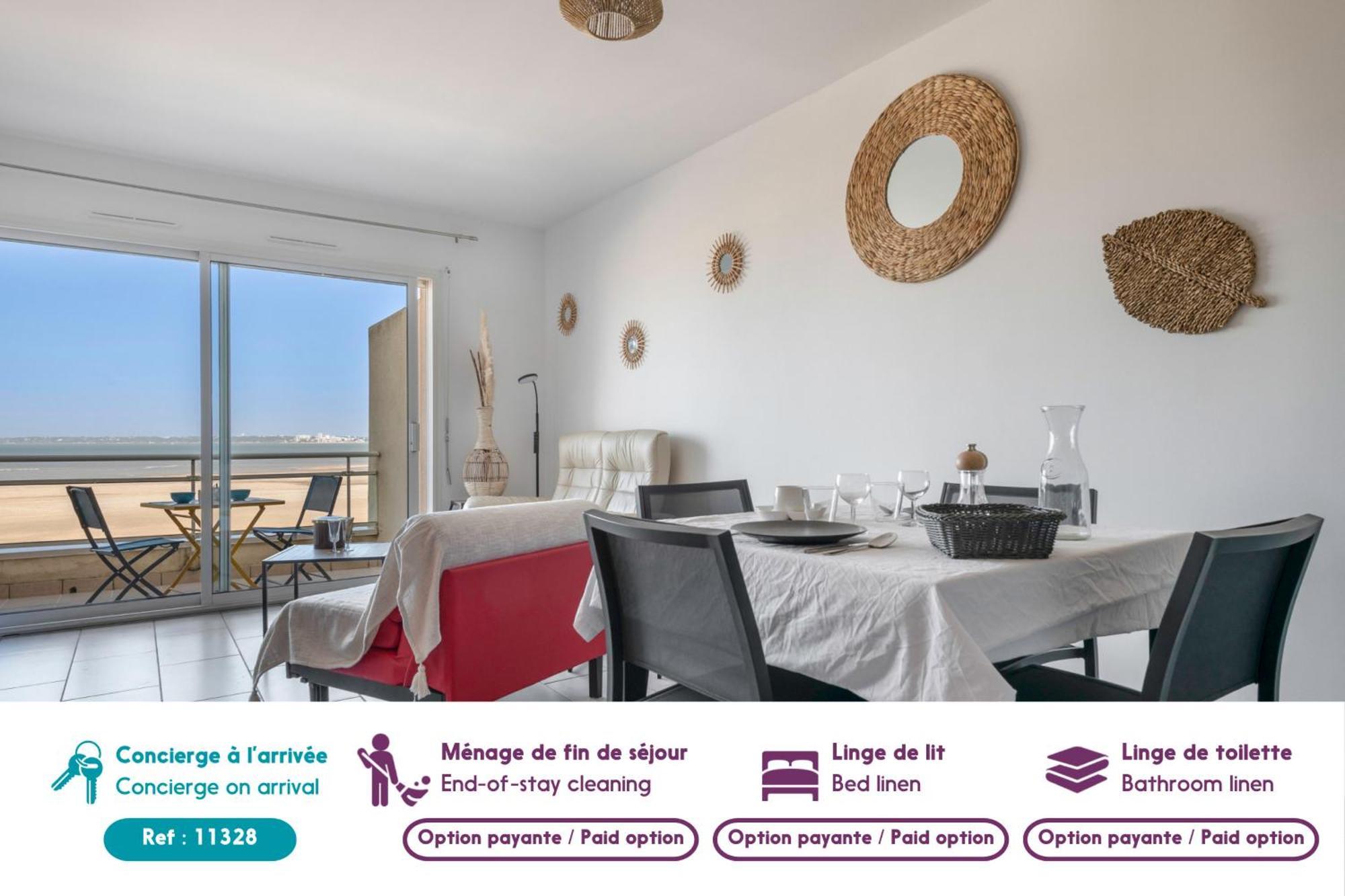 Face Mer - Bel Appartement Pour 4 Saint-Brévin-les-Pins Exterior foto